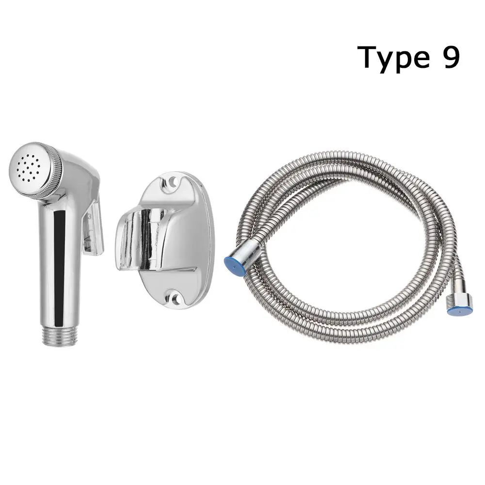 Stainless Steel Handheld Bidet Sprayer Head Self Cleaning