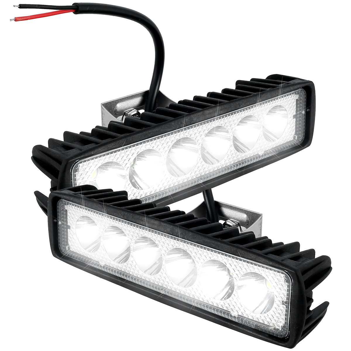 LED Work Light Strip, Off Road Car Light, Water proof, Flood Spot Light Bar for Multiple Scenes, Auto Parts for Cars