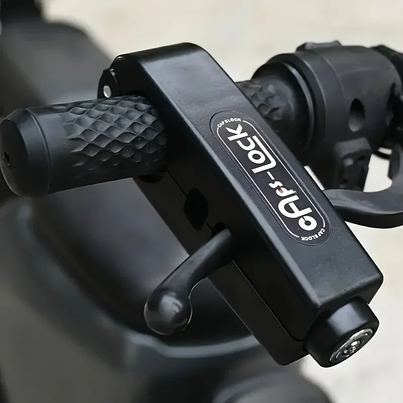 Mini Electric Vehicle Bike Anti-Theft Lock Set, Bicycle Brake Handlebar Grip, Cycling Horn Throttle Lock for Scooter