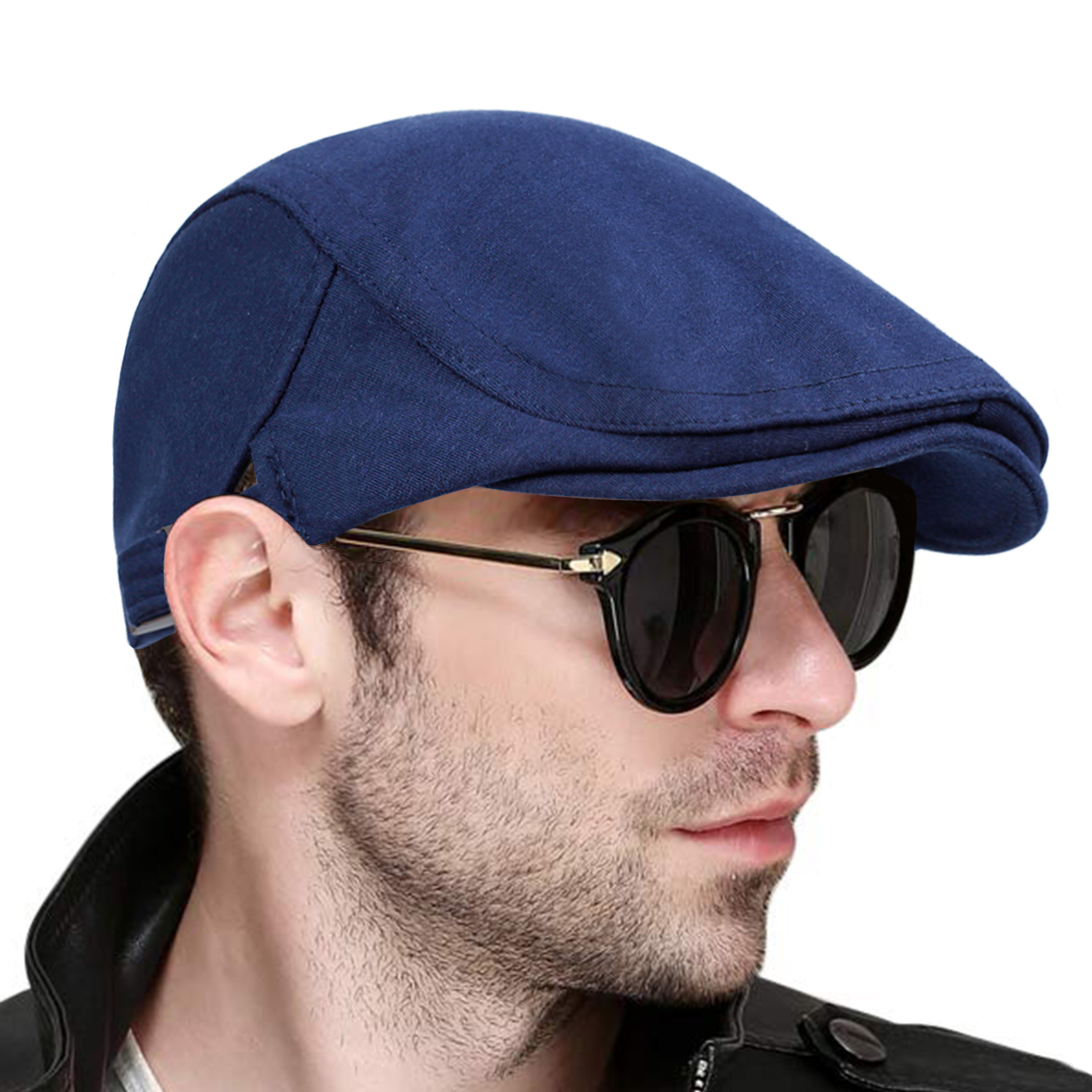 Mens womens Warm Wild hat, hip hop hats, Spring and Autumn cotton berets, New fashion solid color beret