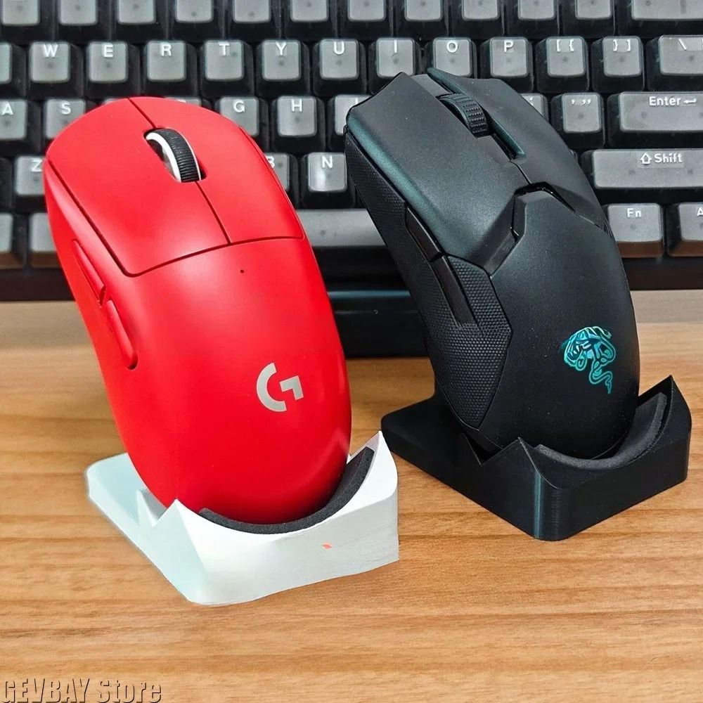 3D Printed Mouse Display Stand – Logitech GPW Interaction Interface – High-Yield Peripheral Infrastructure Hub