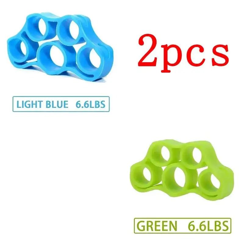 Hand Gripper Finger Expander Resistance Bands Set