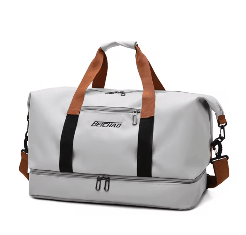 Expandable Travel Duffle Bag – Large Capacity Womens Gym & Overnight Shoulder Bag