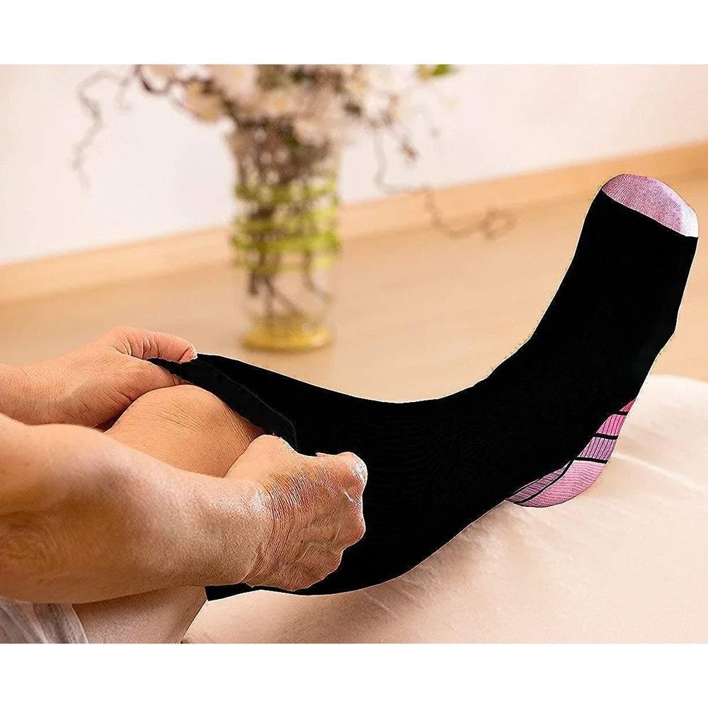Industrial-Standard Multi-Sport Compression Socks (3 Pairs)