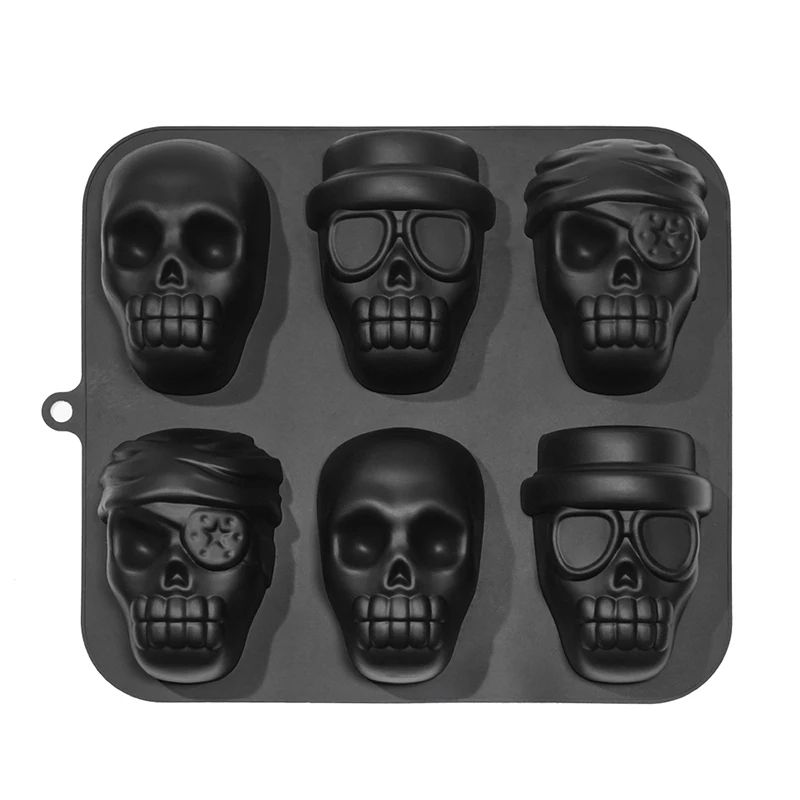 3D Skull Silicone Cake Mold