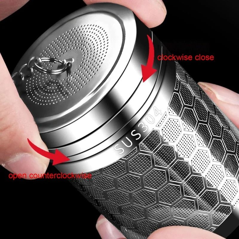 Extra Fine Mesh Stainless Steel Tea Infuser with Chain Hook