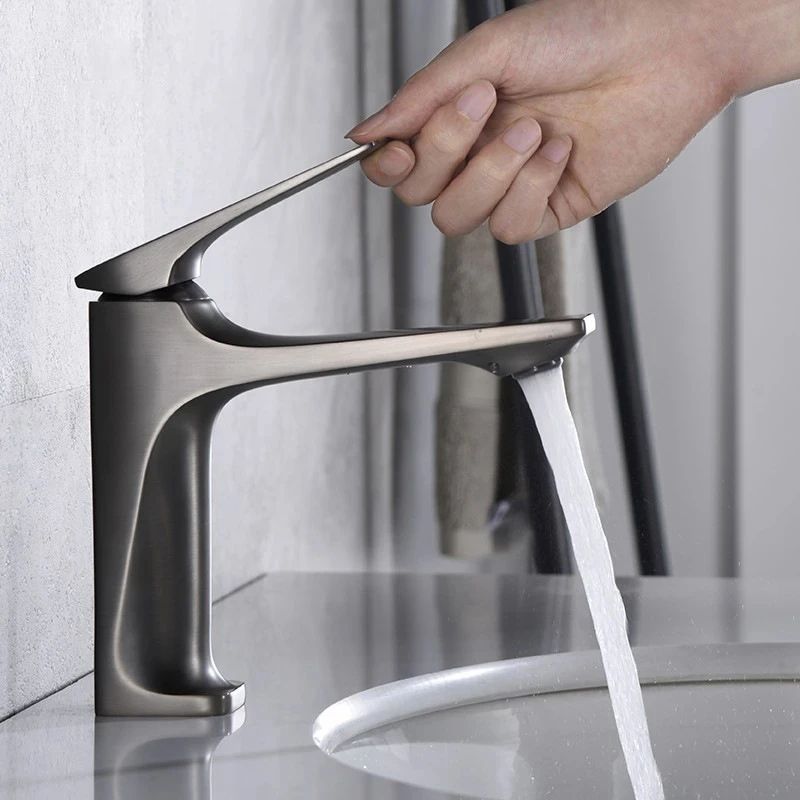 Modern Brass Mixer Bathroom Sink Faucet