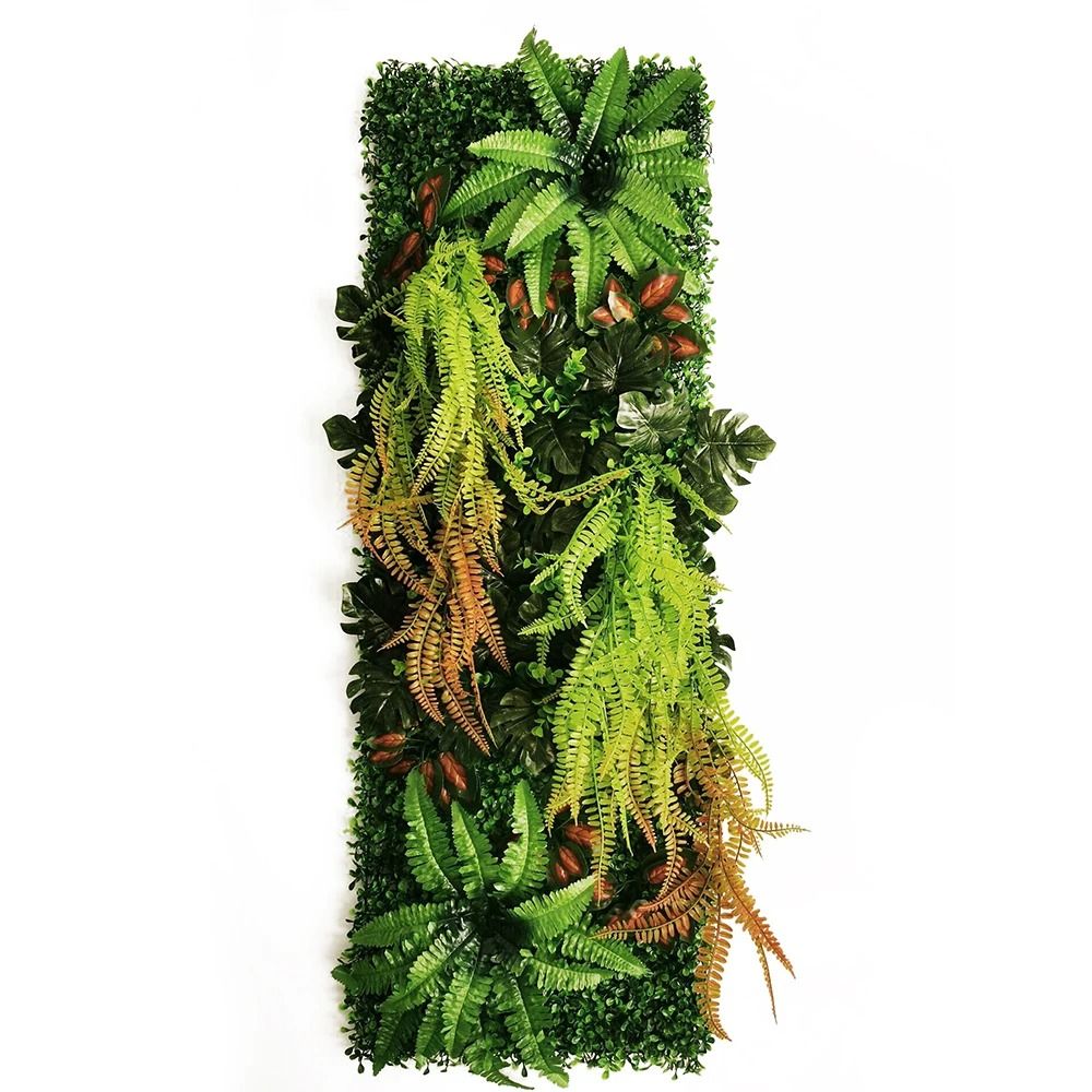 Botanical Vertical Sculpture – High-Definition Moss Architectural Wall Panel