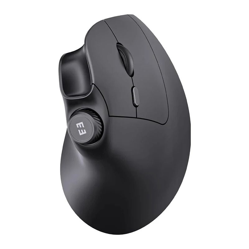 Ergonomic Vertical Wireless Mouse with Multi-Device Mastery
