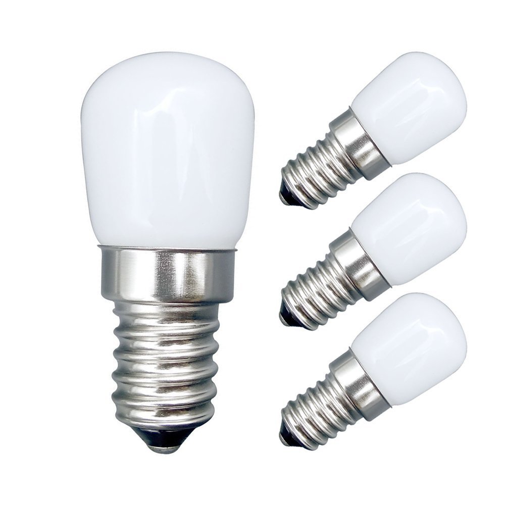 Mini LED Fridge Light Bulb 220V/110V, E14 Screw Base, Warm & Cool White for Display Cabinets