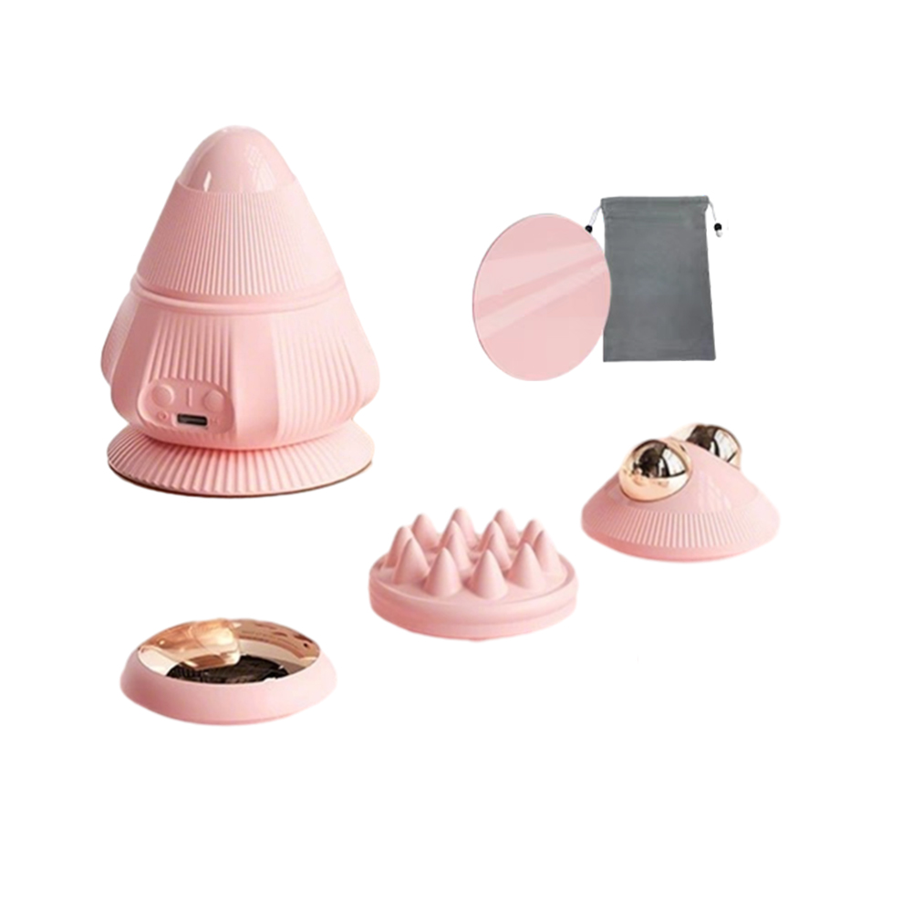 Vibration Fascia Ball, 4-in-1 Electric Body Massager, Neck Back Waist Head Muscle Relaxation