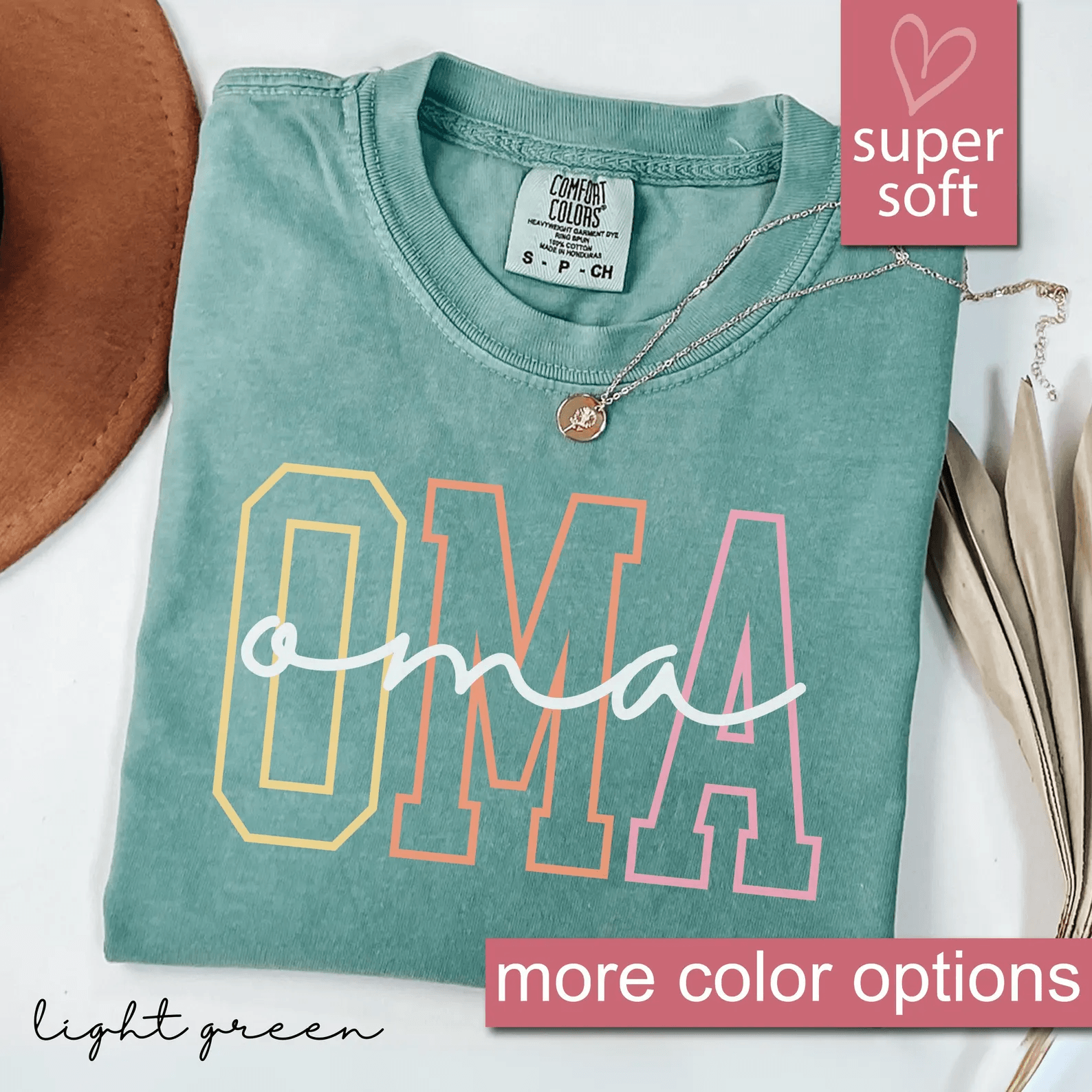 Oma Shirt Comfort Colors Cute Grandma Gift Tee for Oma