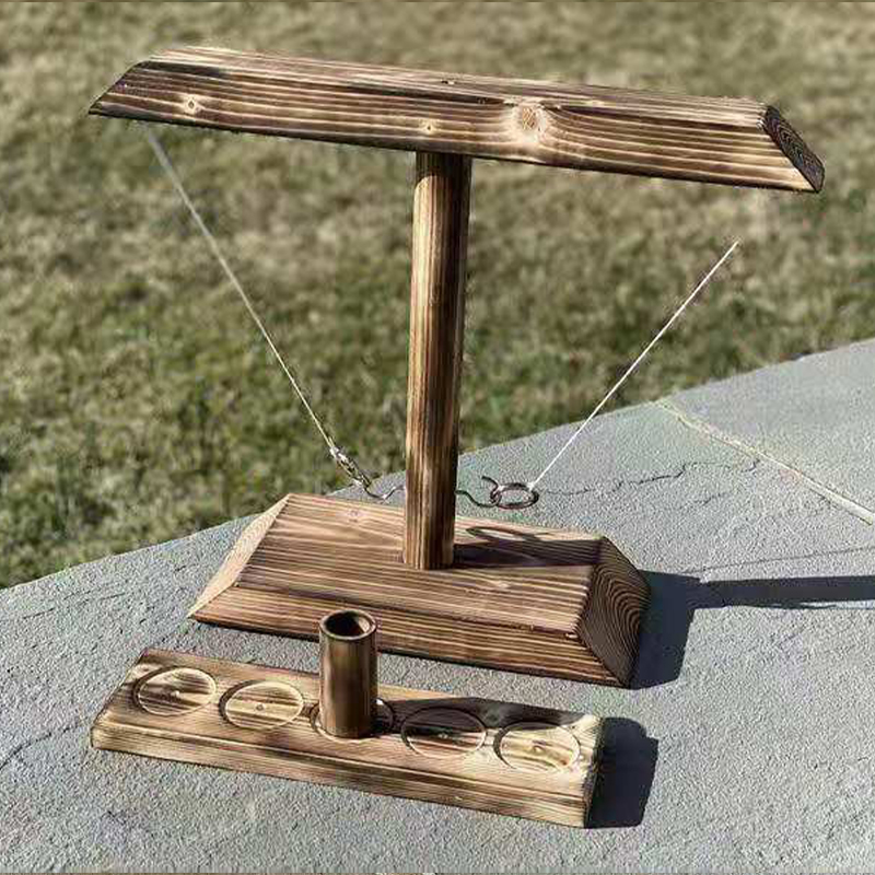 Wooden Shot Board, Kids Ring Toss Tables, Family Social Drinking, Outdoor Bars Games, Fun Home Party Toys