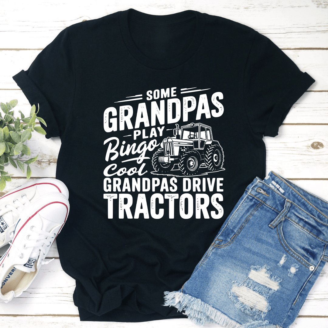 Some Grandpas Play Bingo Cool Tee