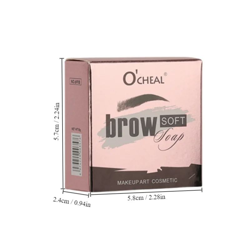Quick-drying Waterproof 3D Eyebrow Styling Cream, Natural Wild Brow Pomade Sculpting Soap & Setting Gel Wax