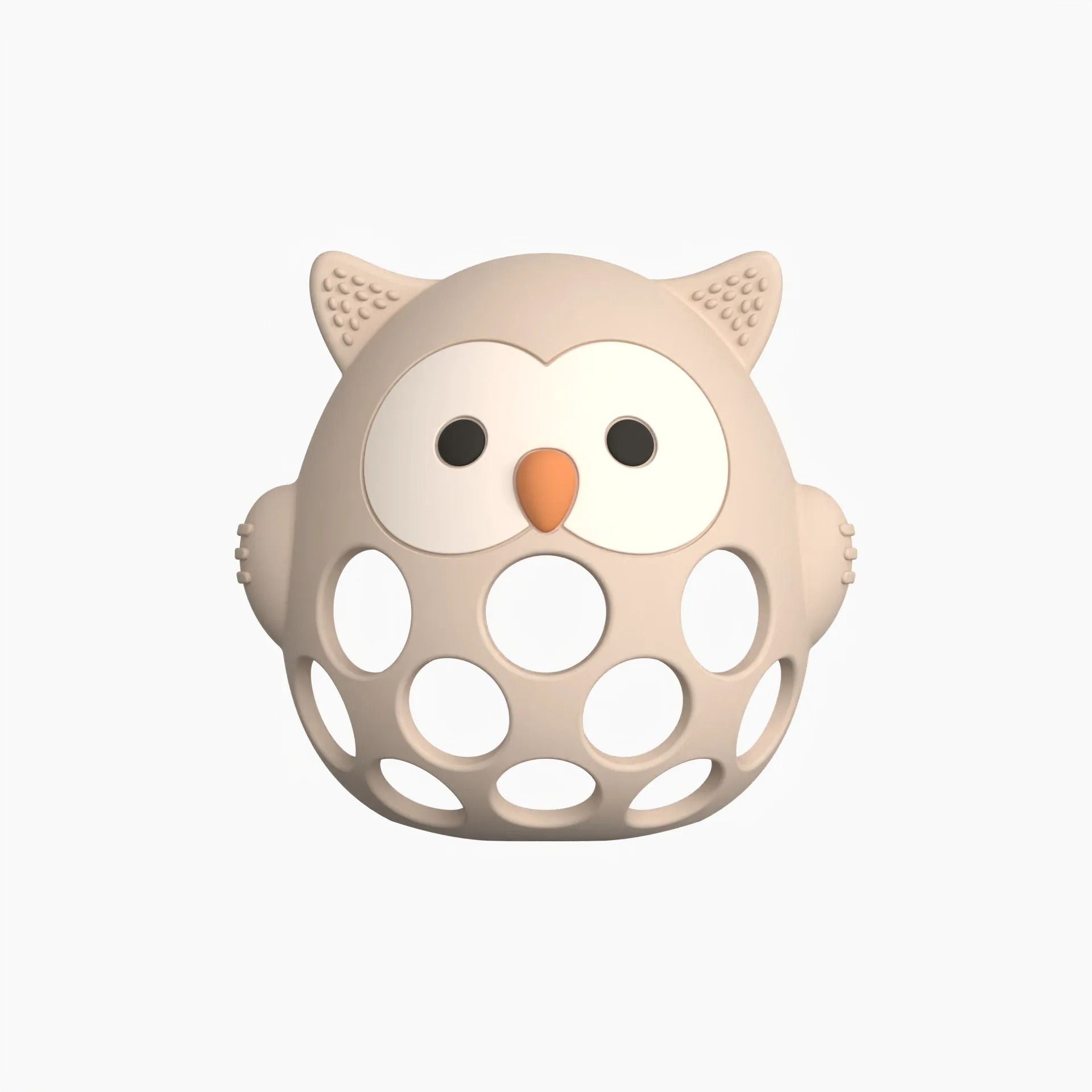 Hoot-Soothe Silicone Owl Teething Mitten