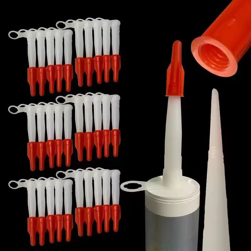Caulk Saver Pro Nozzle Cap – Reusable Sealant & Adhesive Preserver