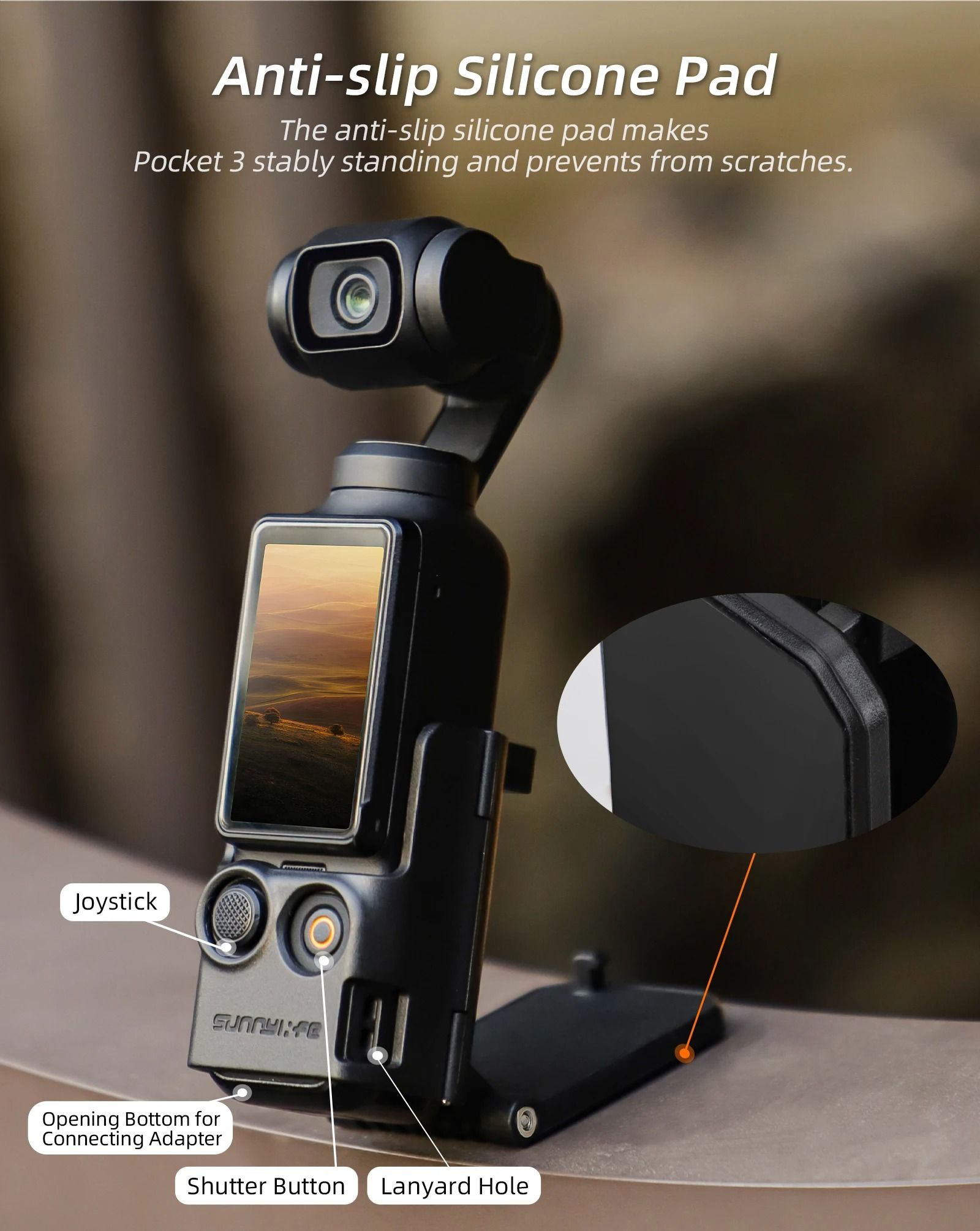 Versatile Multi-Scene Magnetic Support Mount