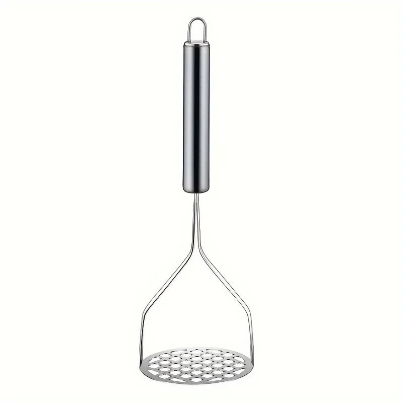 Stainless Steel Manual Potato Masher Fruit and Vegetable Crusher Kitchen Tool