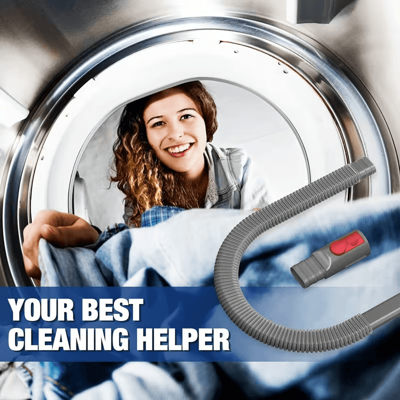 Dryer Vent Cleaner Kit - Lint Removal Tool, Fire Hazard Prevention & Efficiency Boost