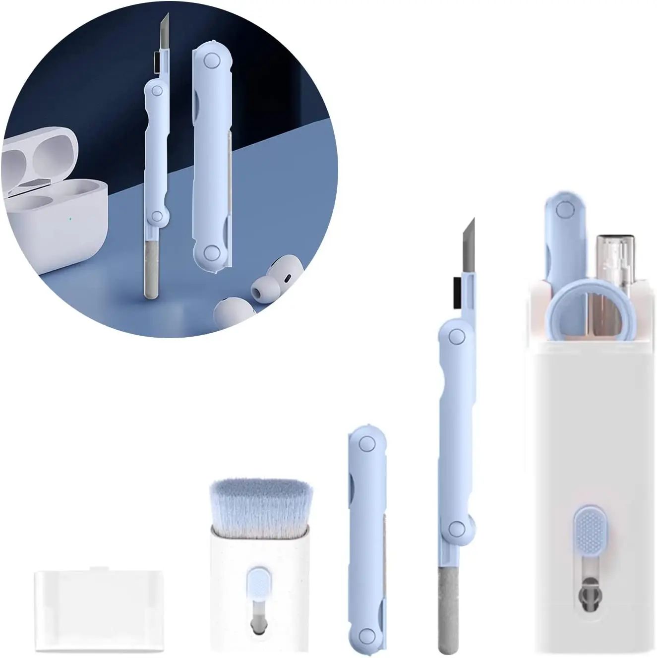 7 in 1 Multi Function Electronics Cleaning Kit