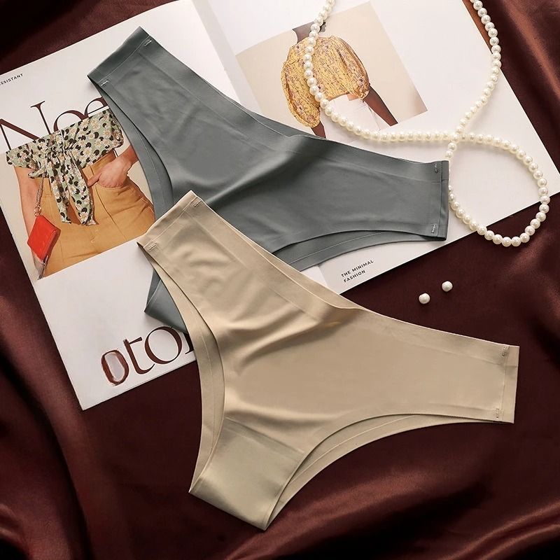 Ultra Thin Seamless Ice Silk Panties