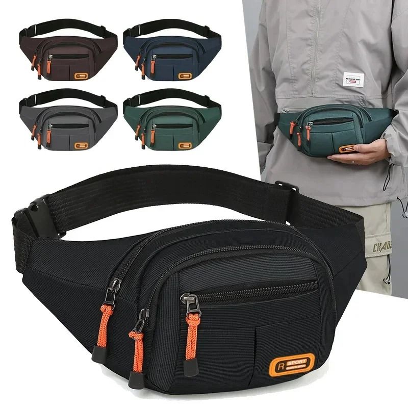 Oxford Waterproof Mobile Waist Bag for Men and Women