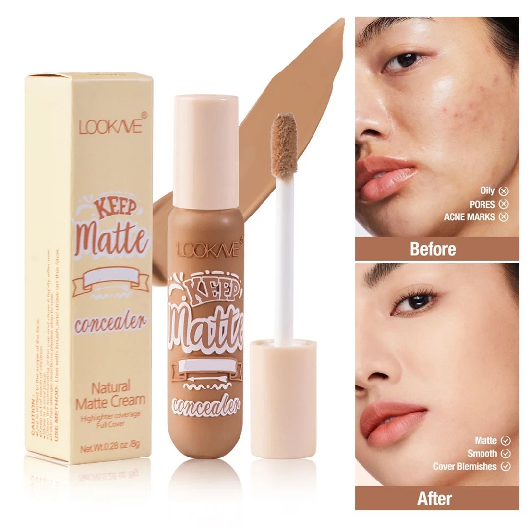 Moisturizing Full Coverage Liquid Concealer Stick Foundation