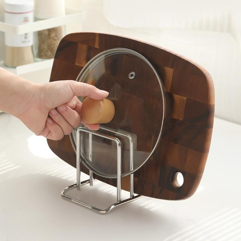 Stainless Steel Cutting Board Rack, Kitchen Storage Organizer for Chopping Board Holder