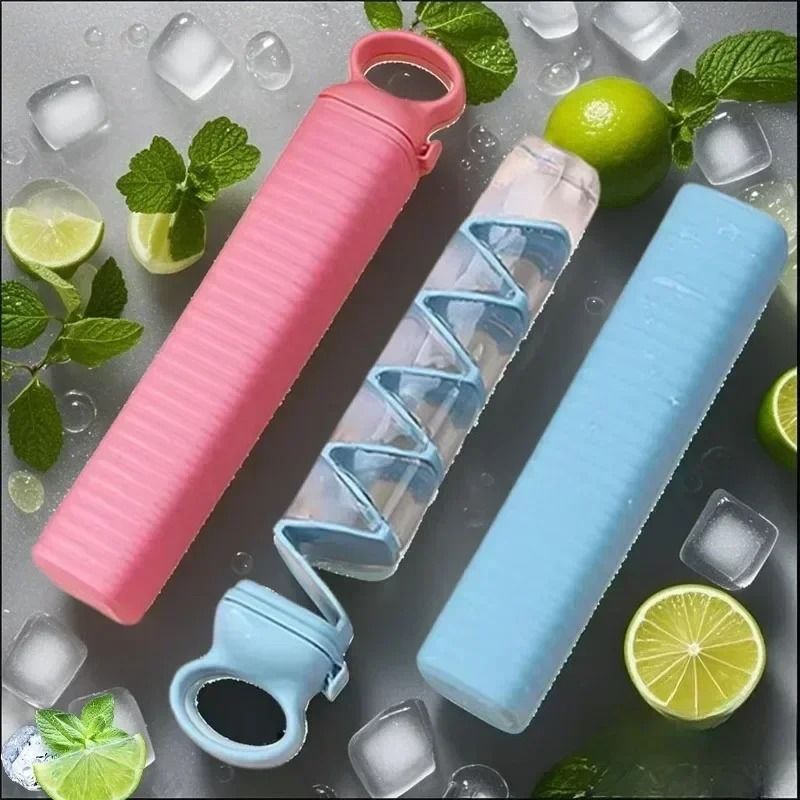 Press Style Ice Cube Tray for Fast Freezing