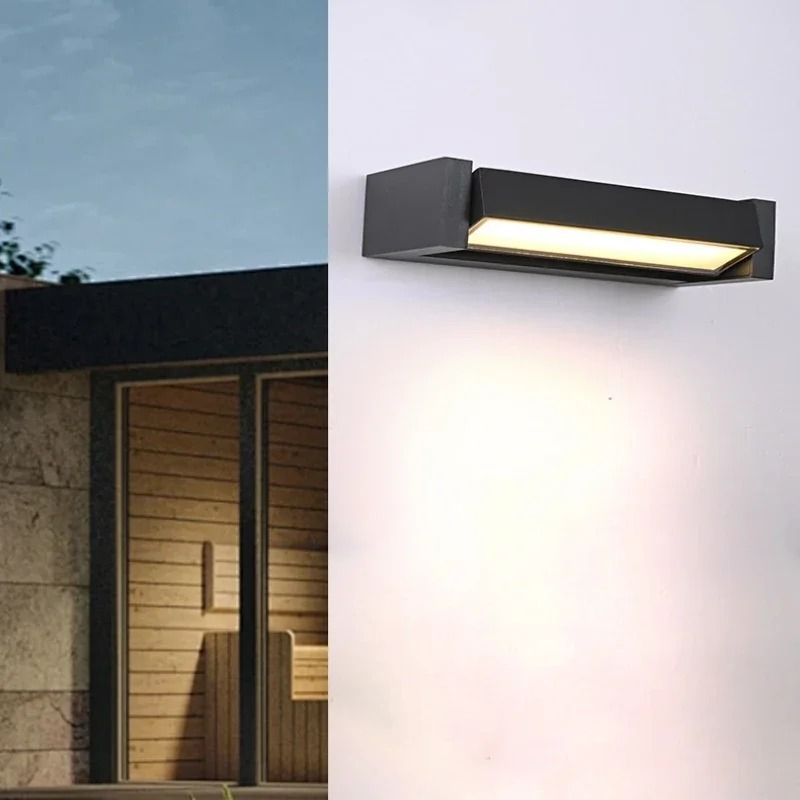 Weatherproof LED Outdoor Wall Lamp for Porch and Patio Lighting