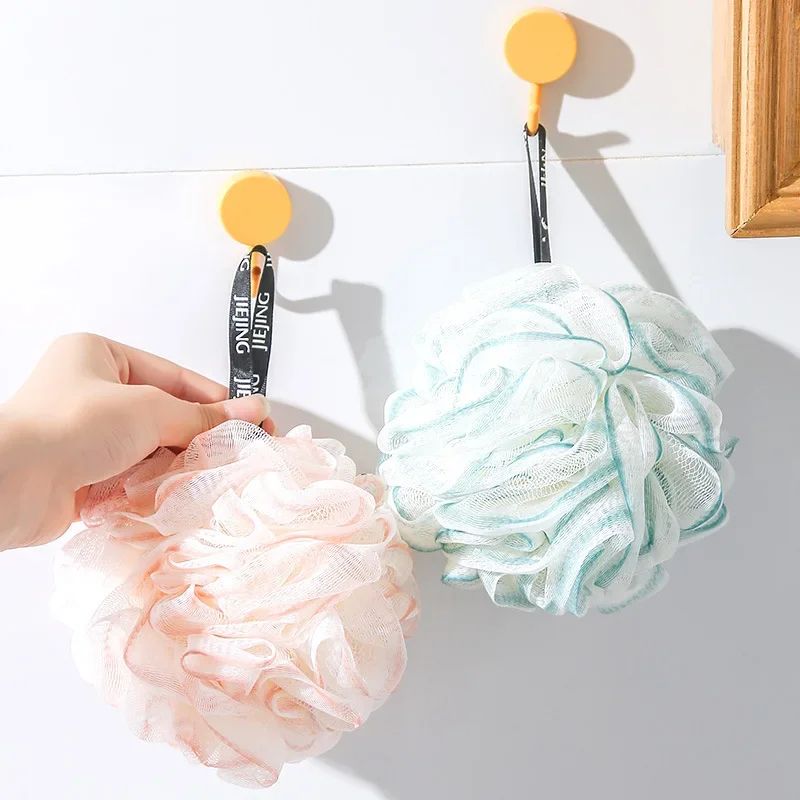 Soft Mesh Bath Sponge Ball Large Exfoliating Shower Loofah Body Cleaner