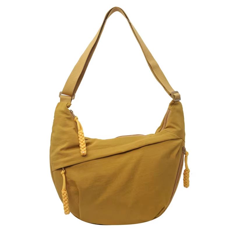 Canvas Crossbody Bag – Large Capacity Lightweight Shoulder Bag