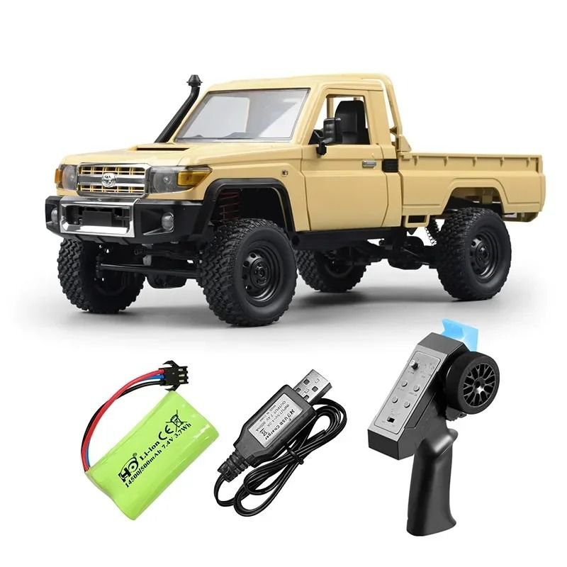 1:12 Scale 4WD RC Pickup Truck with Remote Control