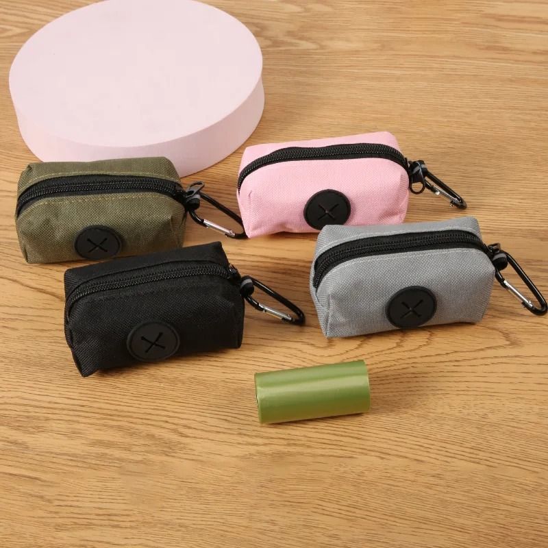 Durable Canvas Pet Waste Bag Dispenser