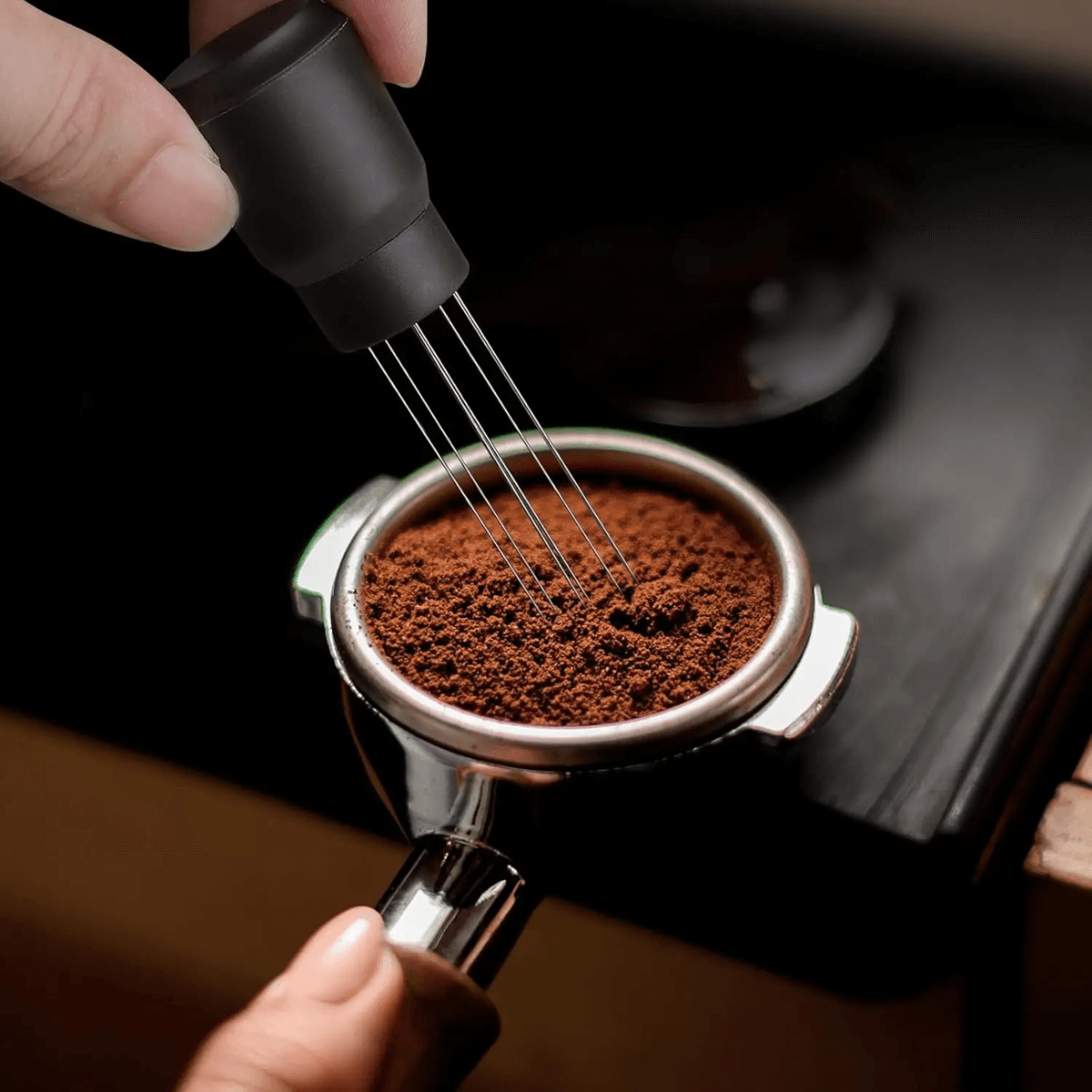 Upgraded Espresso WDT Tool with Magnetic Base and Replacement Needle