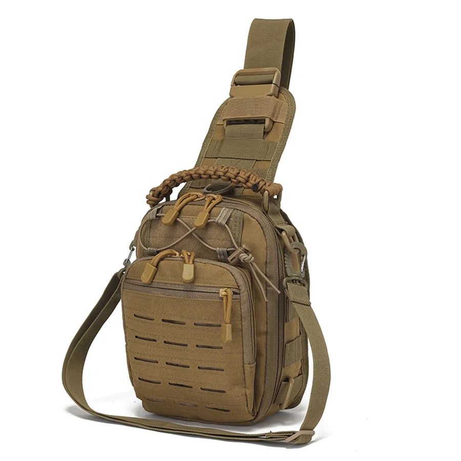 Tactical Camouflage Sling Chest Bag – Outdoor Cycling & Crossbody Utility Pack