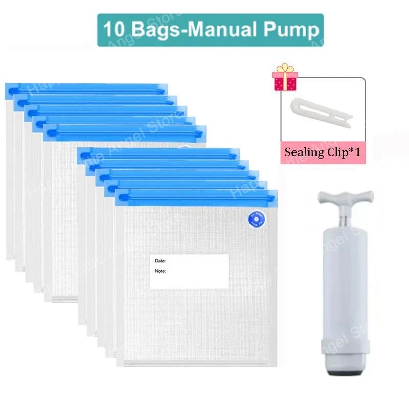 Nexus Air-Vault | Reusable Vacuum Food Preservation System with USB Electric & Manual Pump