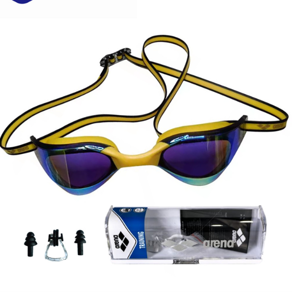 HydroSpeed Pro Racing Swim Goggles Anti Fog UV Protection for Competitive Training