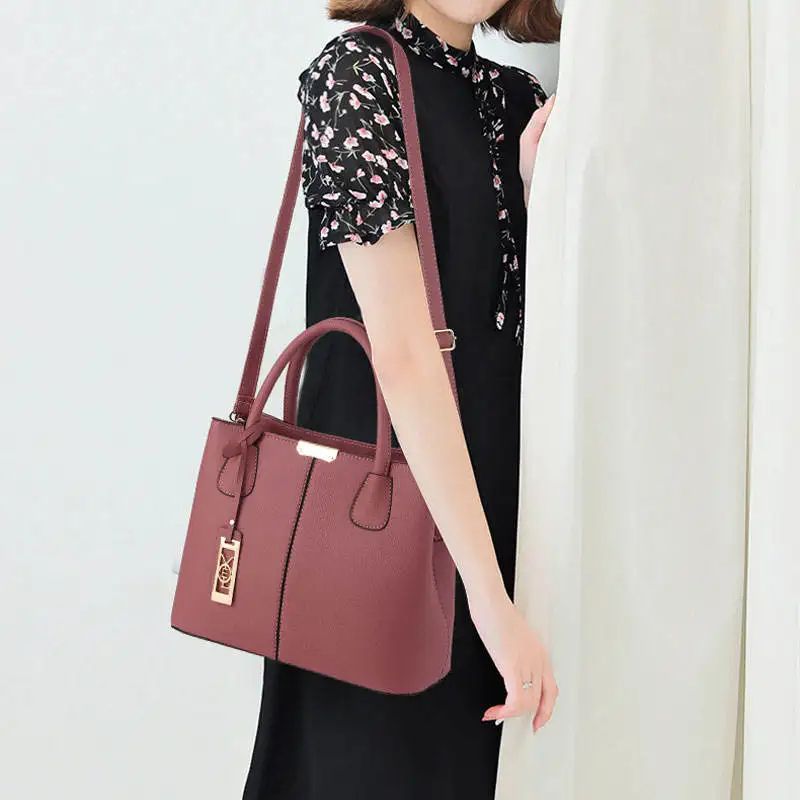 Luxury Style Womens Leather Handbag