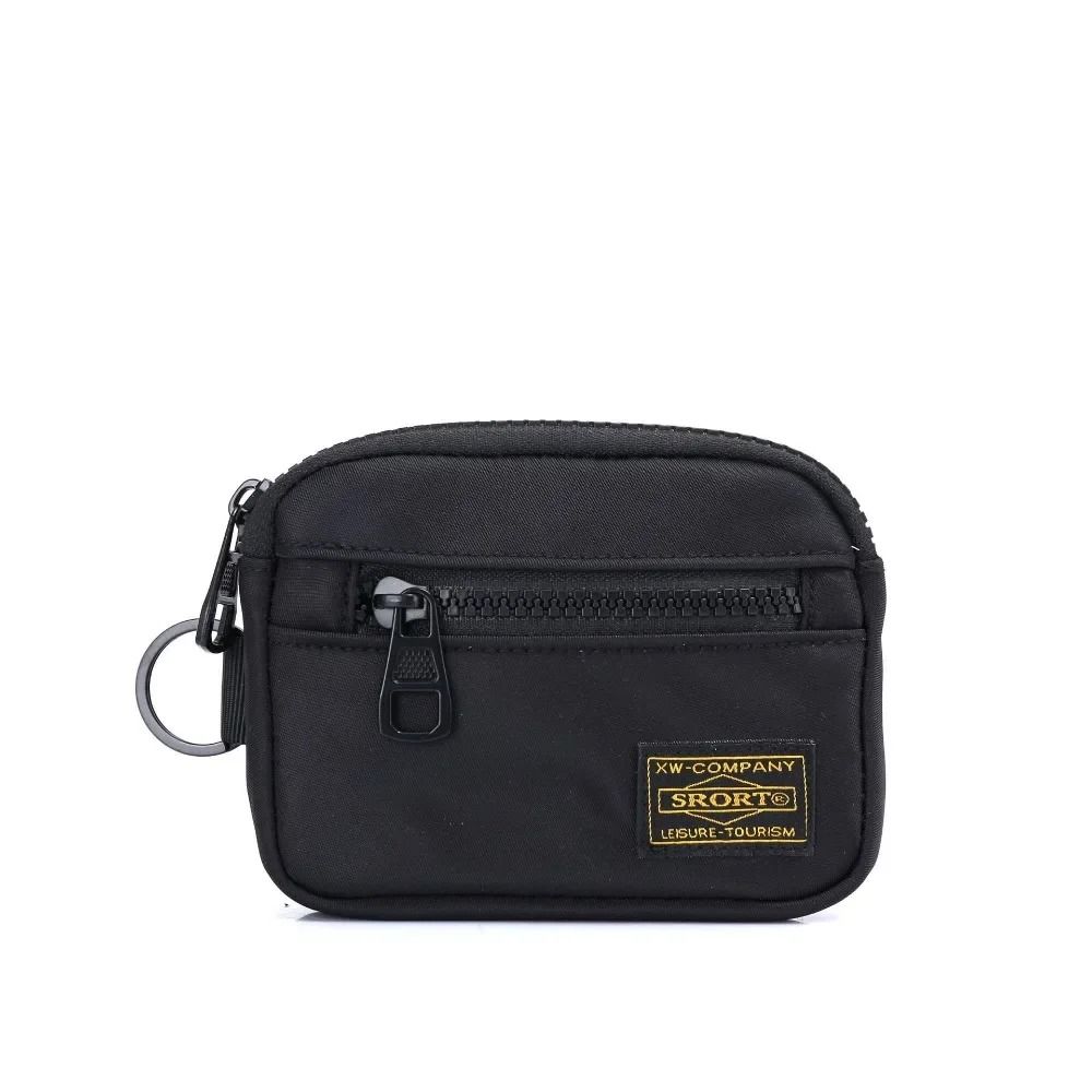 Casual Retro Canvas Mini Zipper Pouch