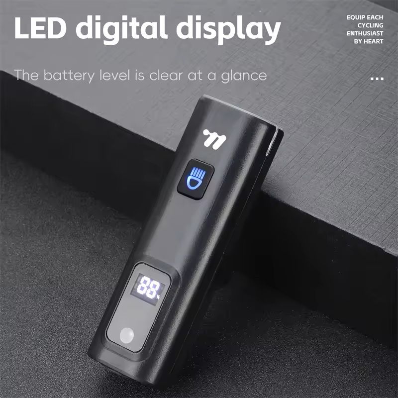 Intelligent Bike Headlight 400 Lumen Light Sensing Rechargeable