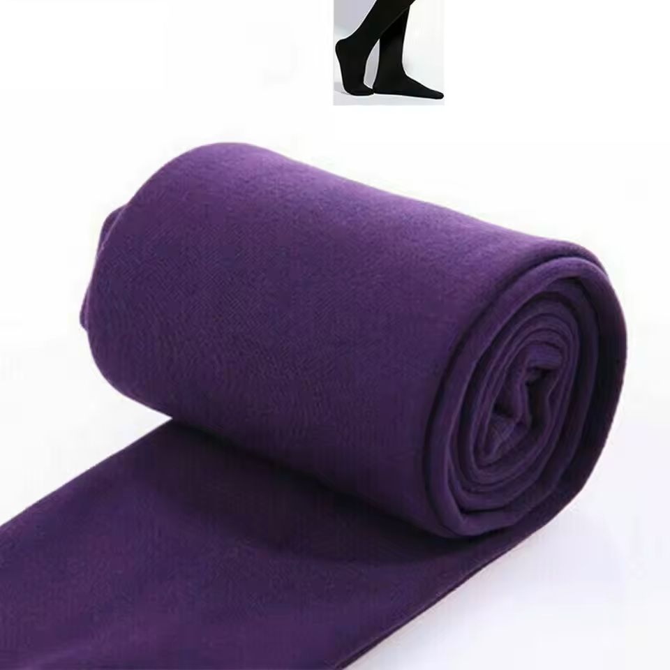 Women's Thick Thermal Fleece Pantyhose Full-Length Winter Tights