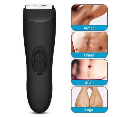 PrecisionGroom Men's Body Hair Trimmer - Beard, Chest & Groin Shaver for Total Grooming Control