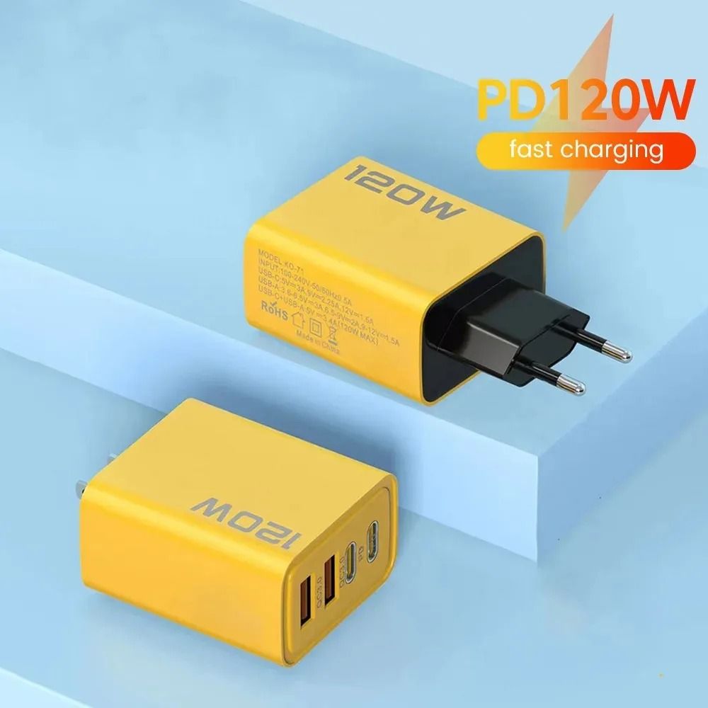 120W PD 4-Port High-Fidelity USB-C Super Fast Charging Power Hub