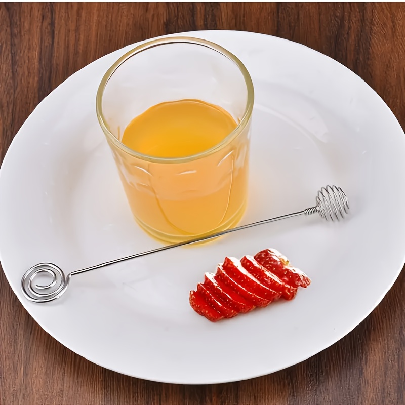 Honey Stir Bar Stainless Steel Mixing Spoon for Jar, Practical Honey Stick Kitchen Tool