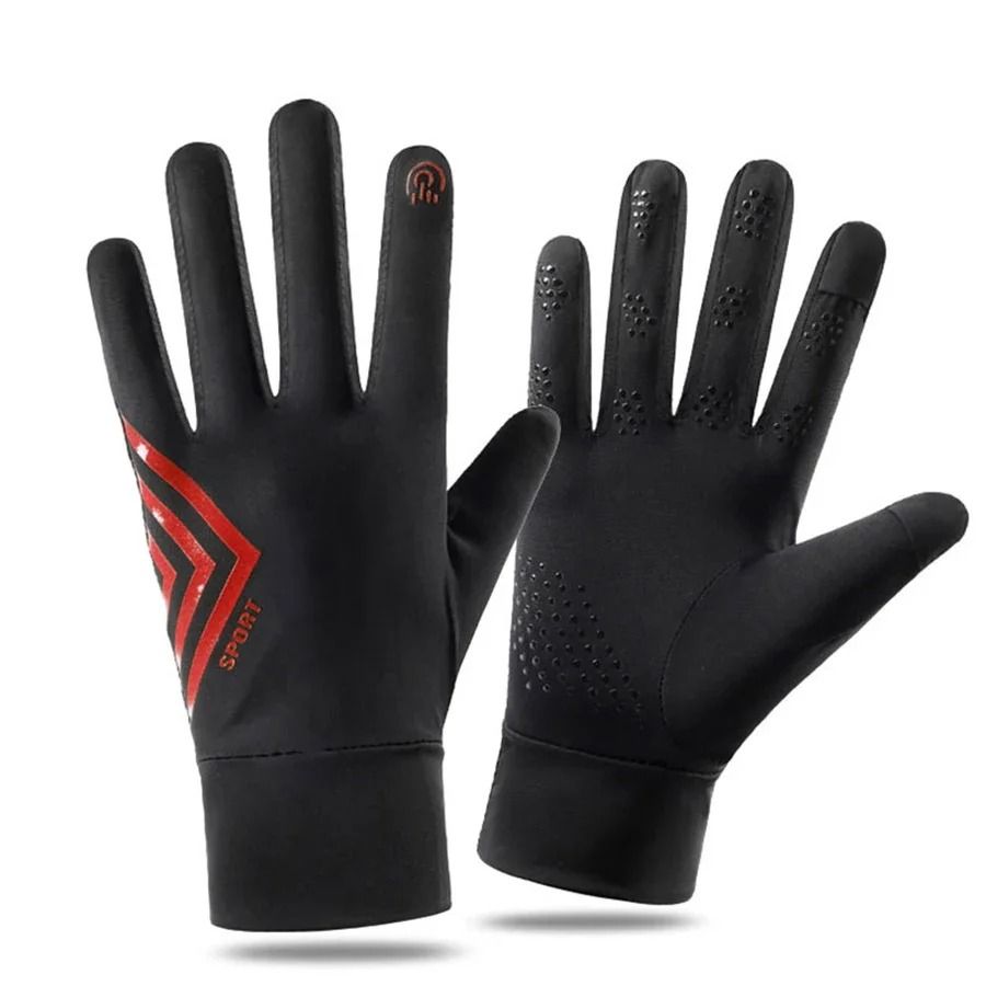 Professional Lightweight Ice-Silk Running Gloves