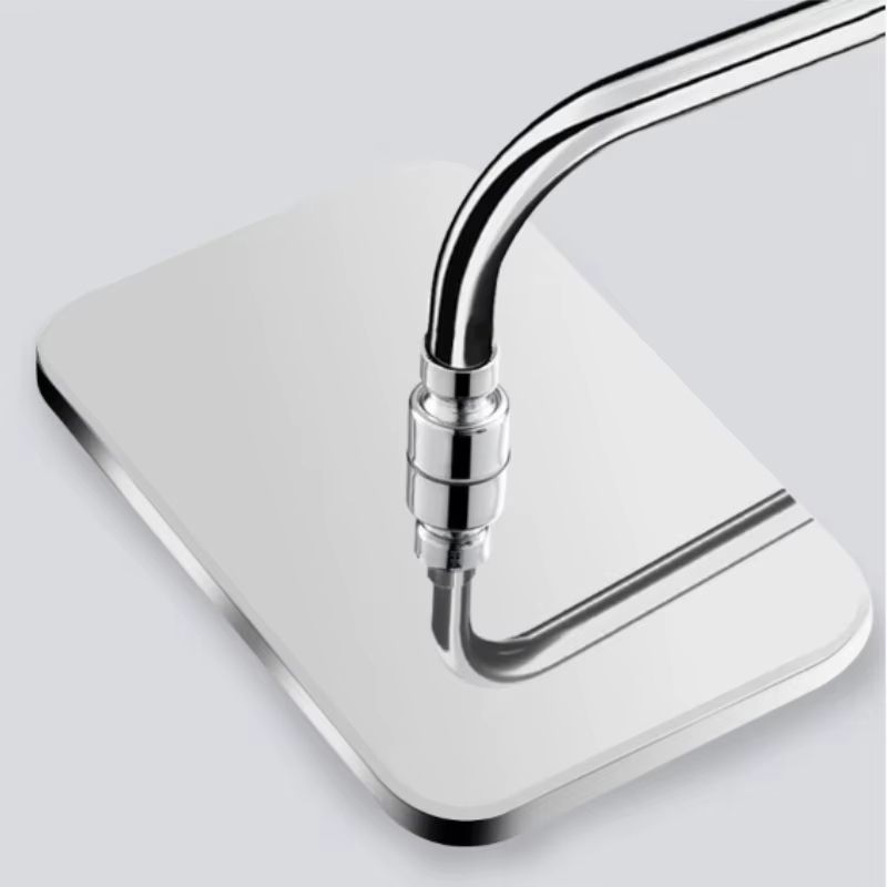 High-Pressure Large Panel Overhead Shower Head Universal Rainfall Showerhead