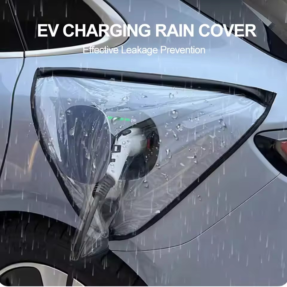 Magnetic EV charger port cover for Outdoor Charging Rain and Dust Protection