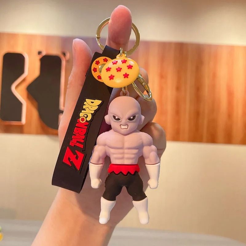 PVC Cartoon Keychain Set Featuring Popular Action Figures